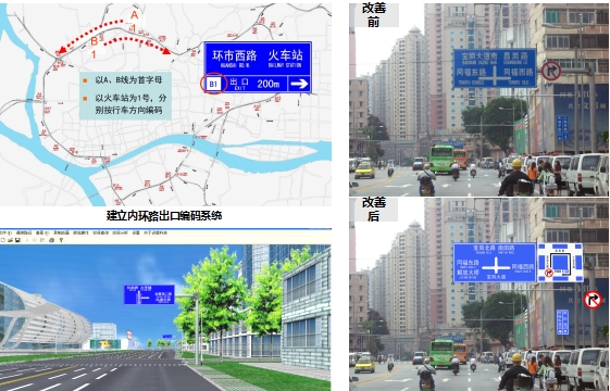 广州市区道路交通指路标志系统改善方案研究