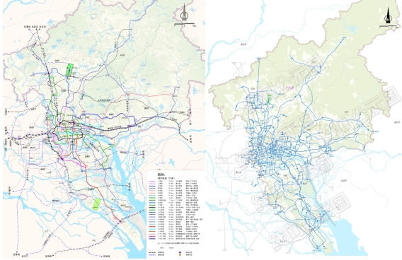 广州市轨道交通线网规划