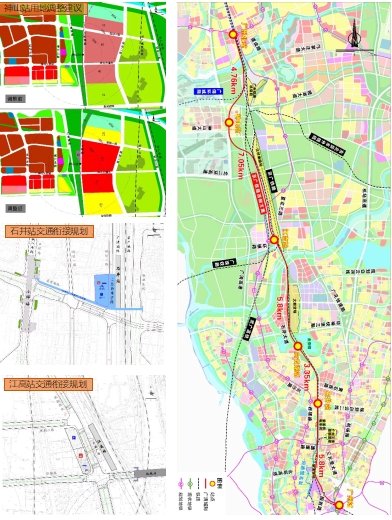 广州市域城际轨道近期建设线路控制性规划
