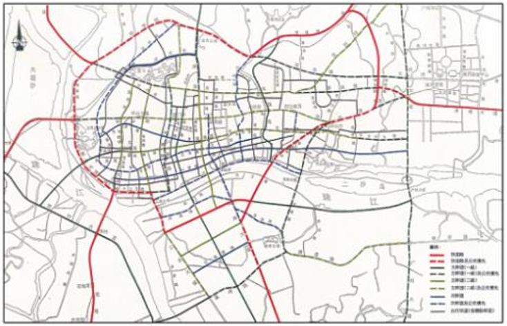 广州交通研究（GUTS1） 广州市中心区交通改善实施方案（GUTS2）