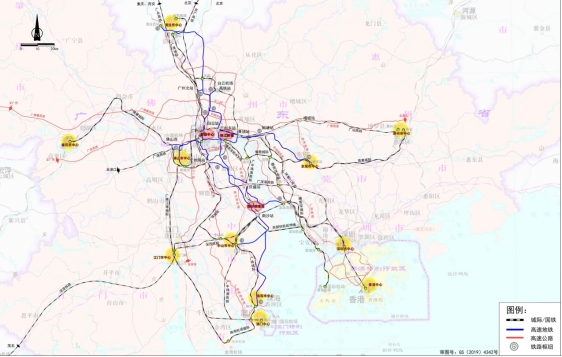 面向粤港澳大湾区的广州大交通网络一体化规划